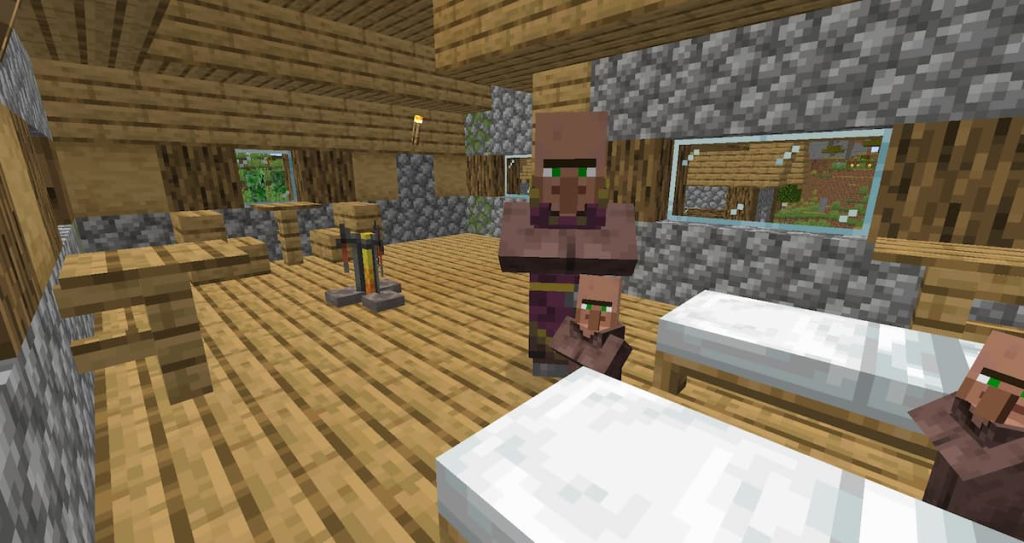Make a Minecraft Priest Village