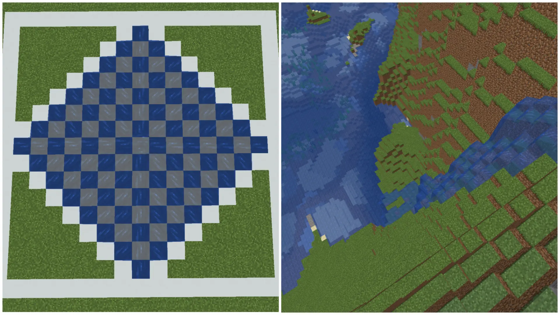 Flow water Minecraft