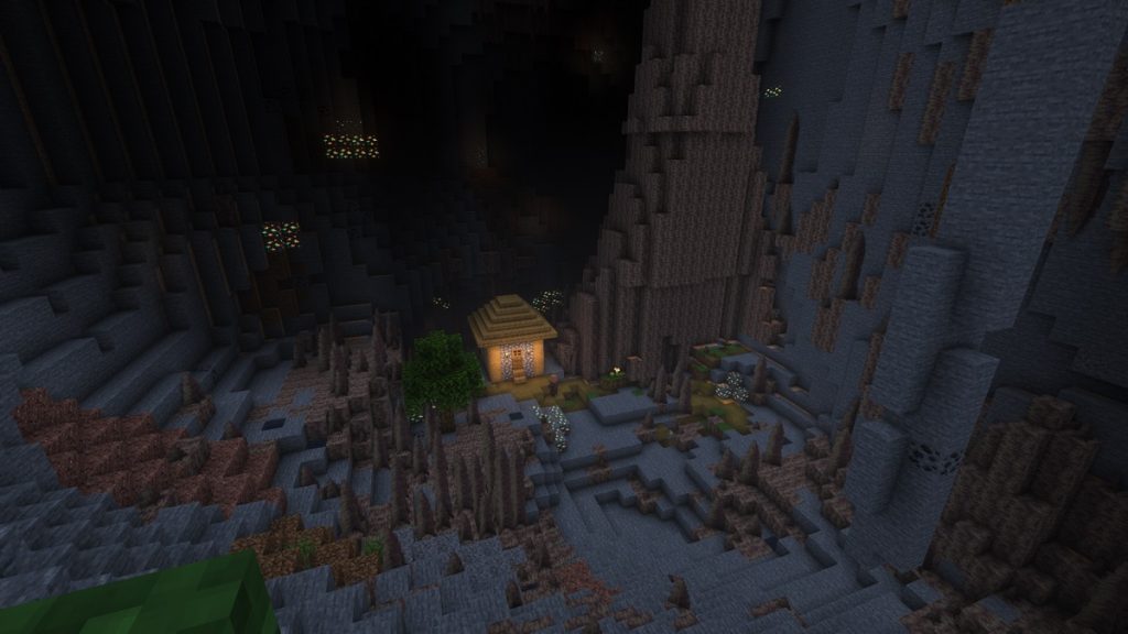 house in a cave