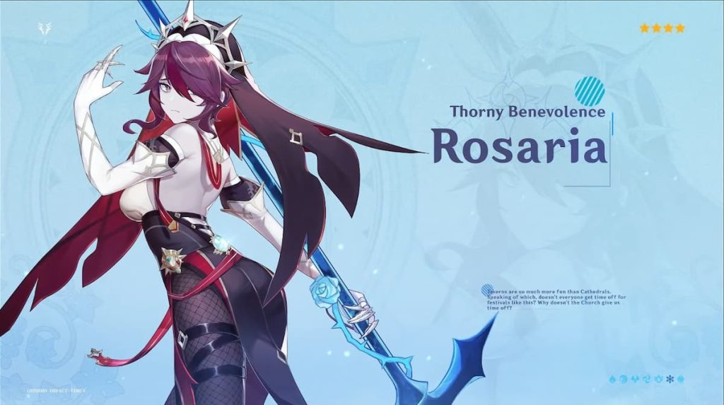 Genshin Impact Rosaria