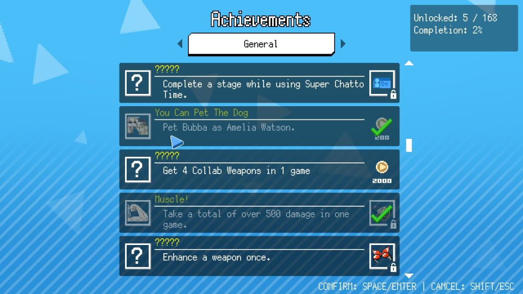 Holocure bubba achievement