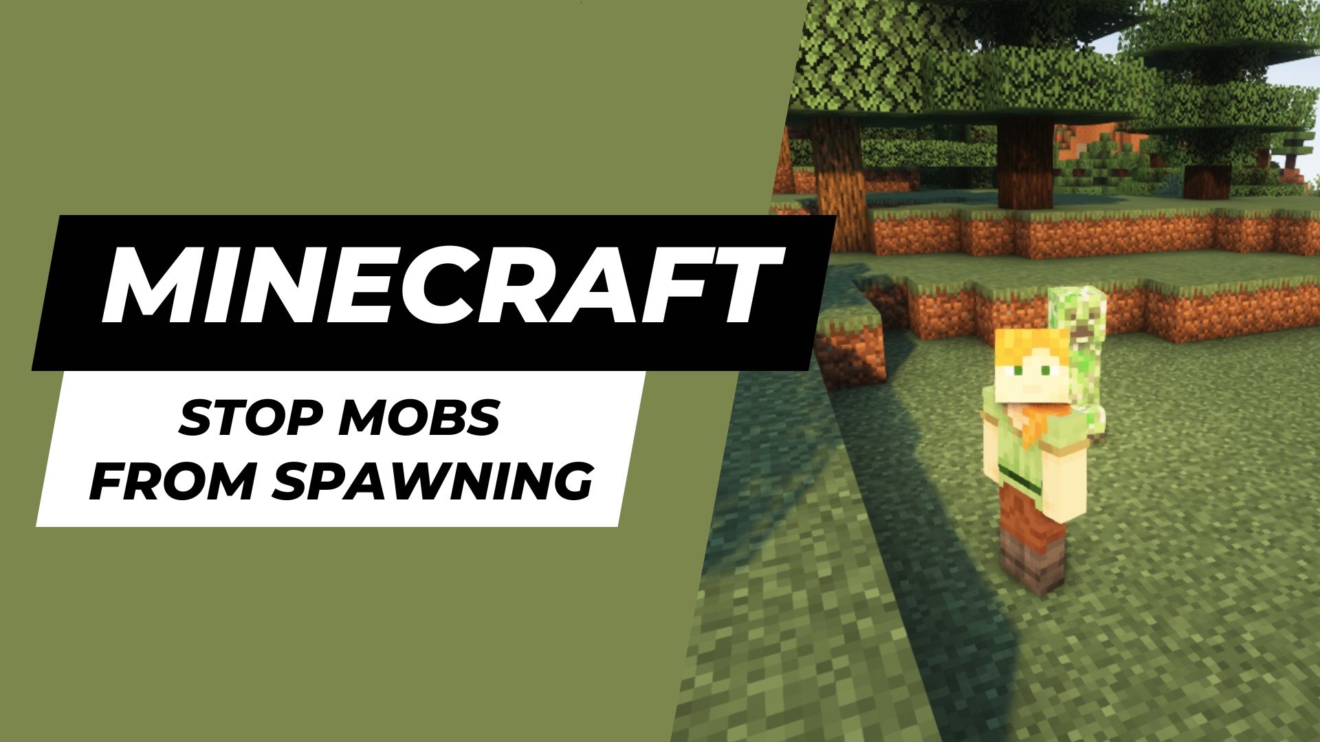 Stop Mobs from Spawning in Minecraft