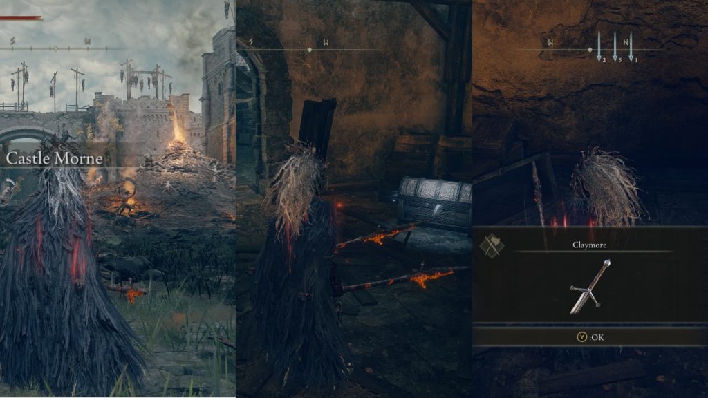 Elden-Ring-Collect-Claymore-from-Castle-Morne