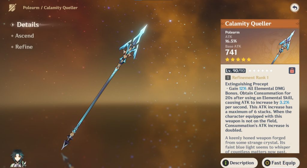 Genshin Impact Calamity Queller