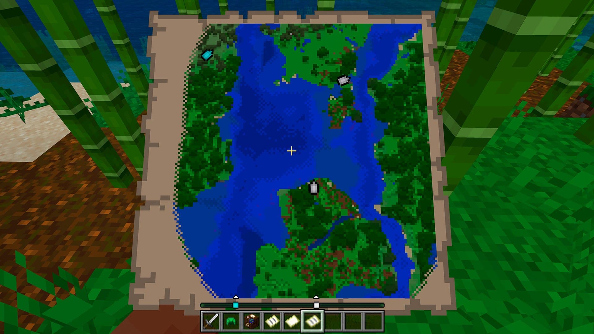 Guide Player Locator Bar minecraft
